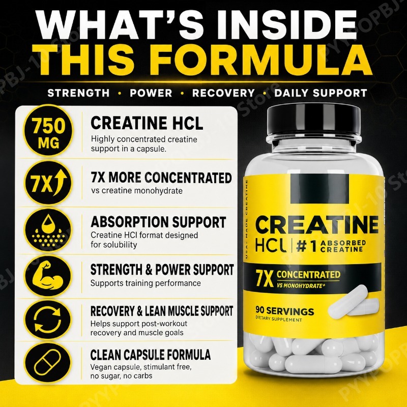 Creatine HCl 750mg 90 Capsules – обзор и цена Fitness With Nutrition