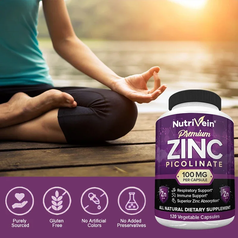 Premium Zinc Picolinate 100mg  – обзор и цена Nutrition Zinc