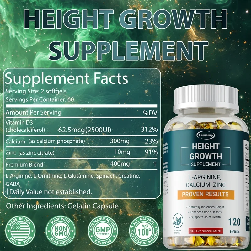 Height Growth Supplements - Su – обзор и цена Nutrition Zinc