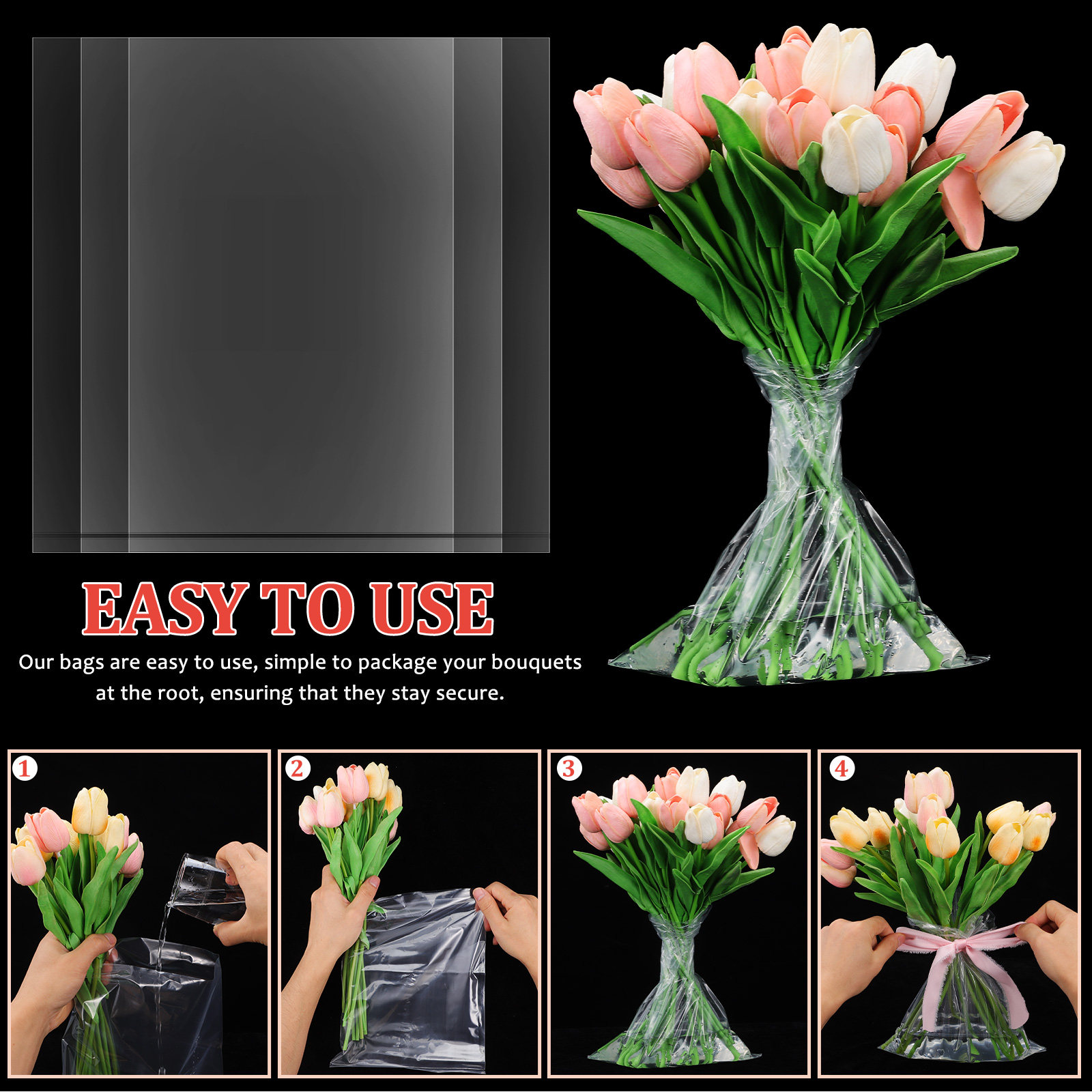 50pcs Flower Bags Plastic Fres – обзор и цена Nutrition & Fitness Coaching Fulham