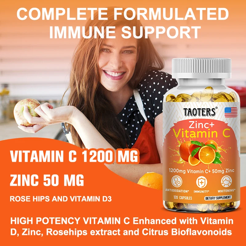 Taoters Vitamin C + Zinc Suppl – обзор и цена Nutrition Zinc