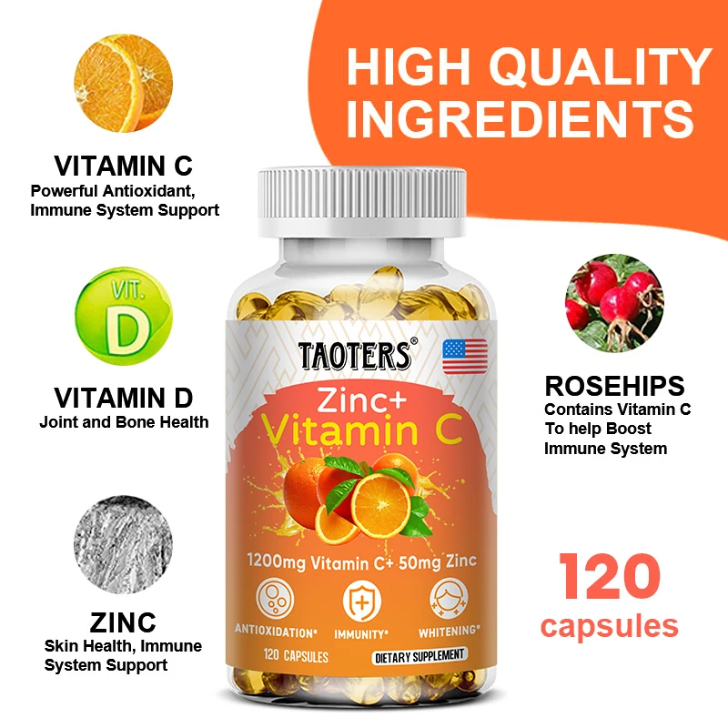 Taoters Vitamin C + Zinc Suppl – обзор и цена Nutrition Zinc