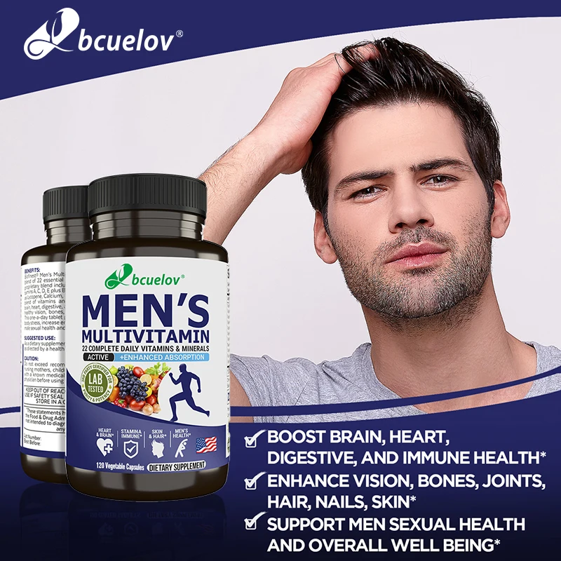 Bcuelov Men's Vitamin and Mine – обзор и цена Nutrition Zinc