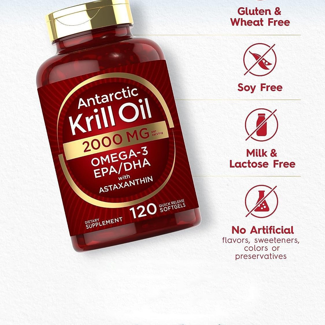 Krill oil soft capsules supple – обзор и цена Fitness With Nutrition