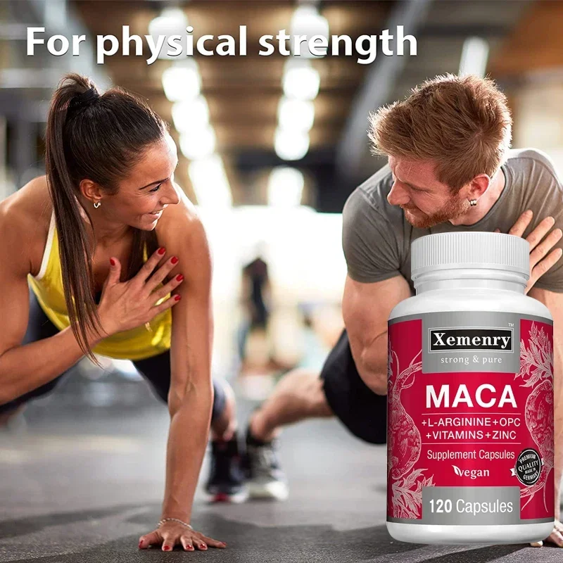 Maca Root Capsules + L-Arginin – обзор и цена Nutrition Zinc